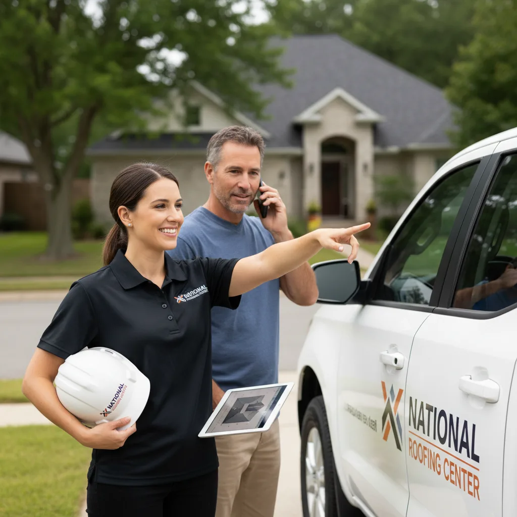 National Roofing Center customer support in Newfield